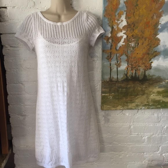 Lilly Pulitzer Dresses & Skirts - NWOT Lilly Pulitzer White Paula Sweater Dress